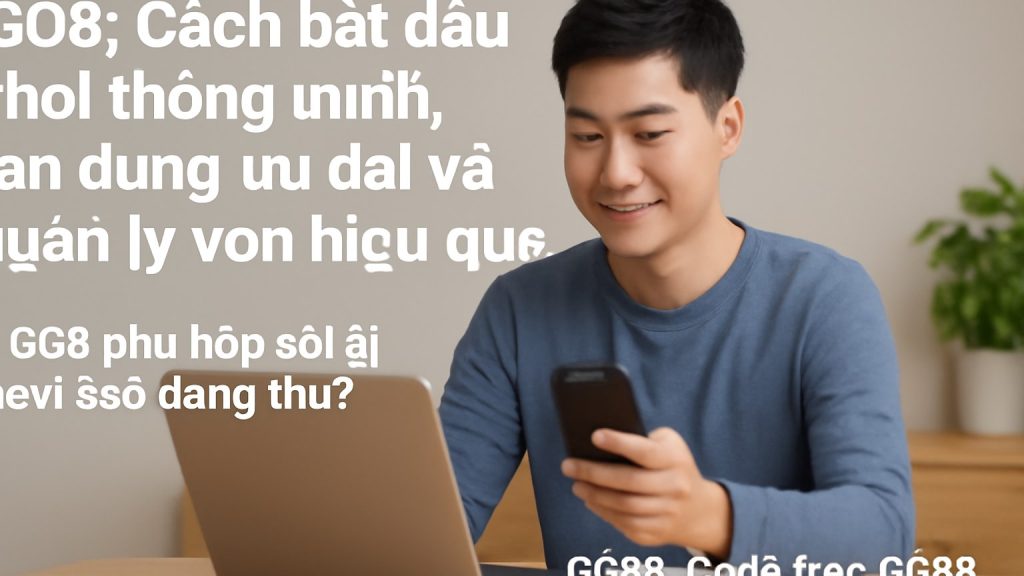 GG88: Cách bắt đầu chơi thông minh, tận dụng ưu đãi và quản lý vốn hiệu quả